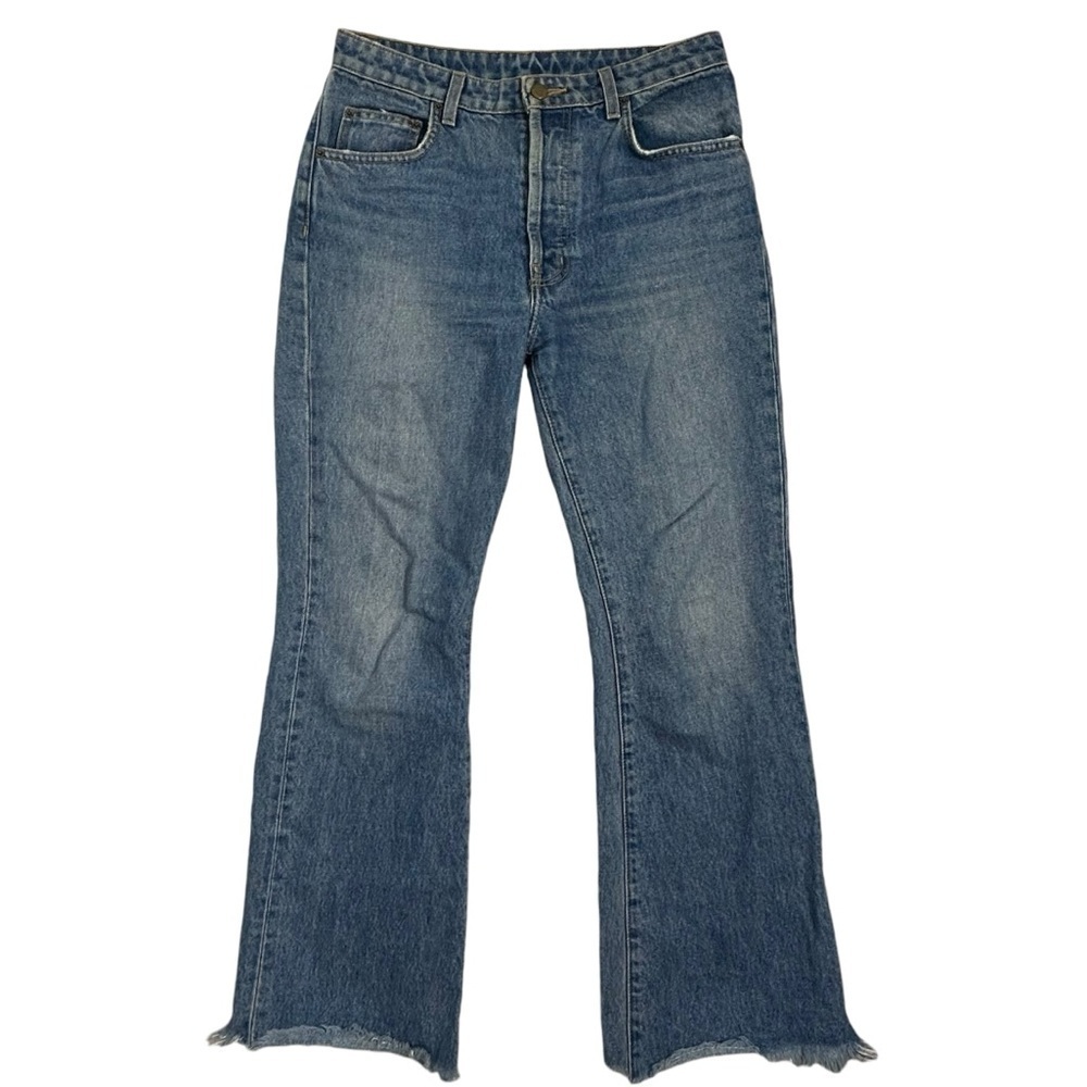 Carmar High Rise Button Fly Bootcut Jeans - Picture 3 of 13